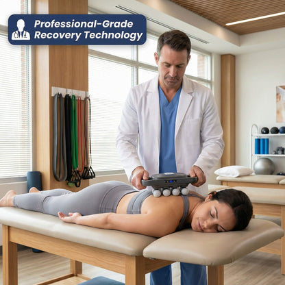 16-Head Deep Tissue Massage Gun