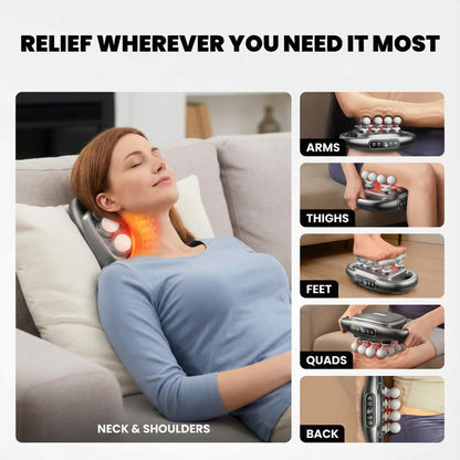 16-Head Deep Tissue Massage Gun